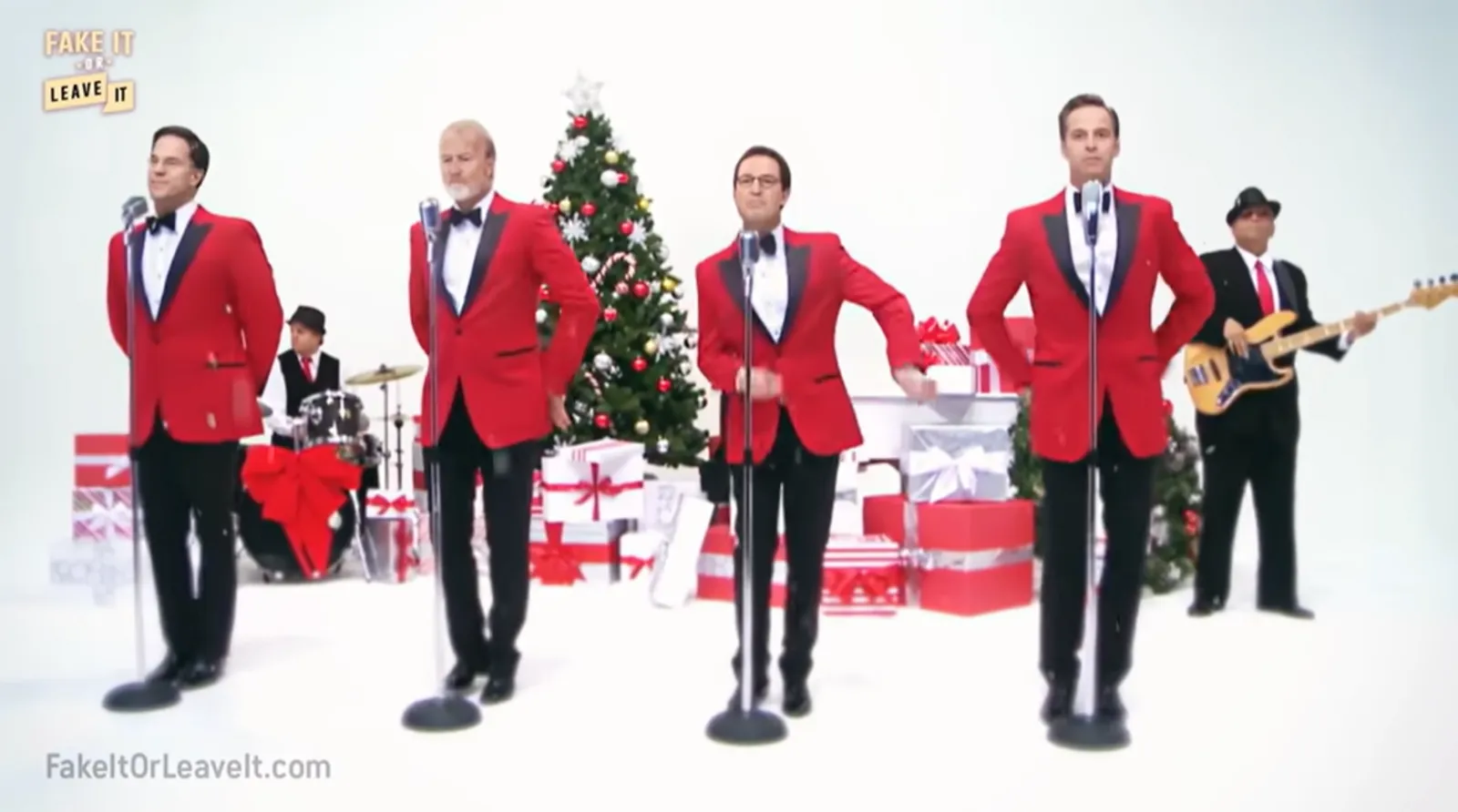 Rutte & de Jonge - White Christmas (ft. van Dissel, Gommers) | Deepfake