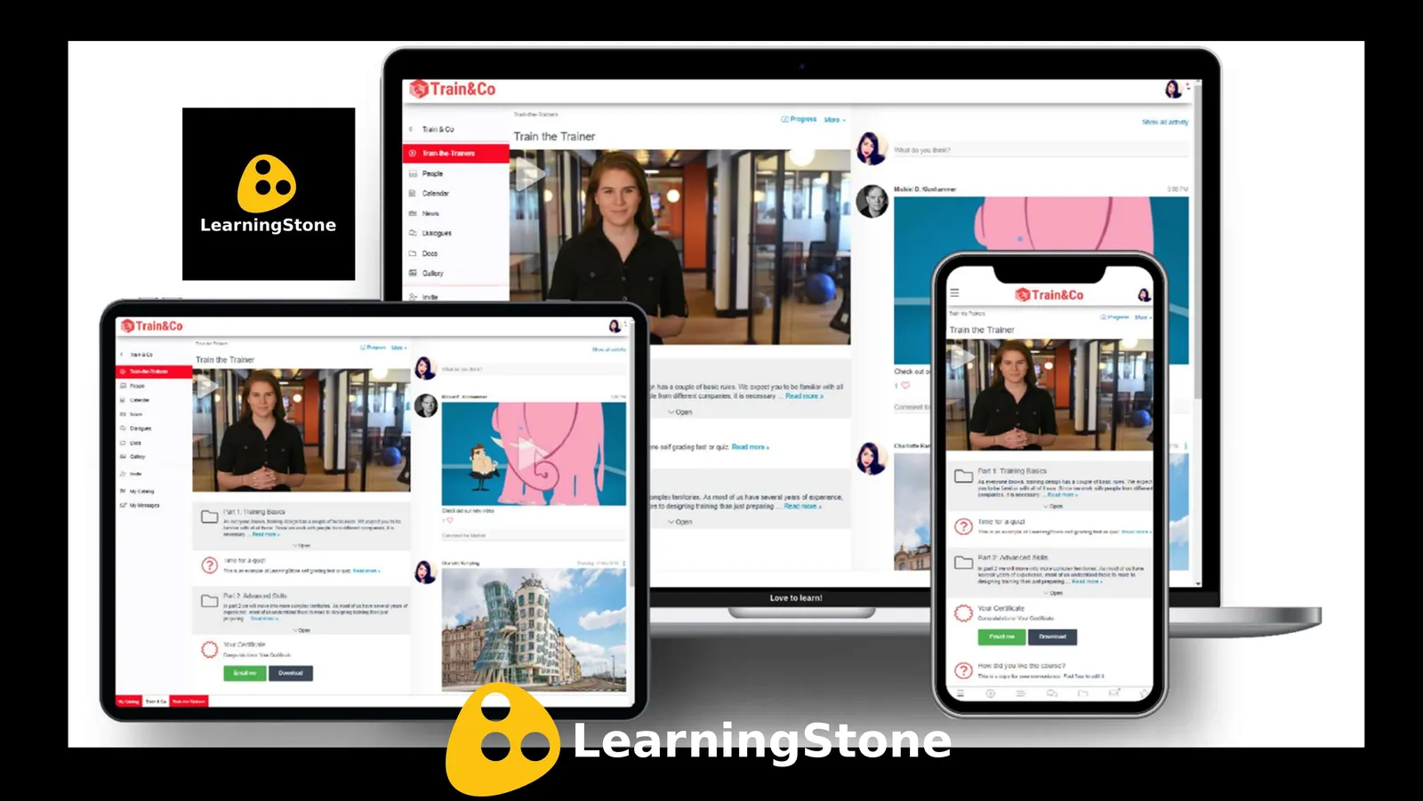 On all your devices plus Logo LS