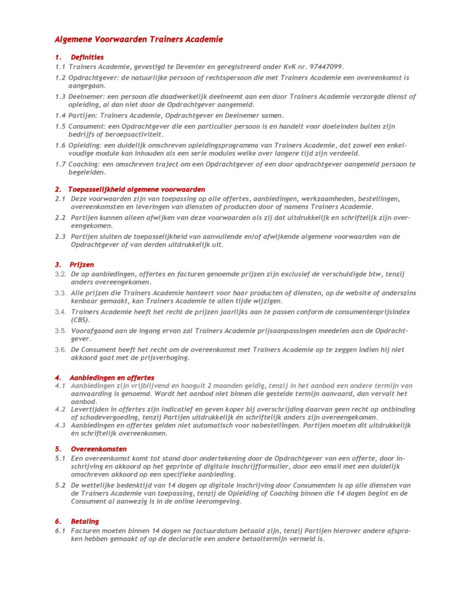 2025 Algemene Voorwaarden.TA