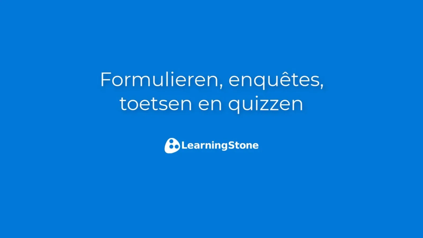 702 Formulieren, enquêtes, toetsen & quizzen NL