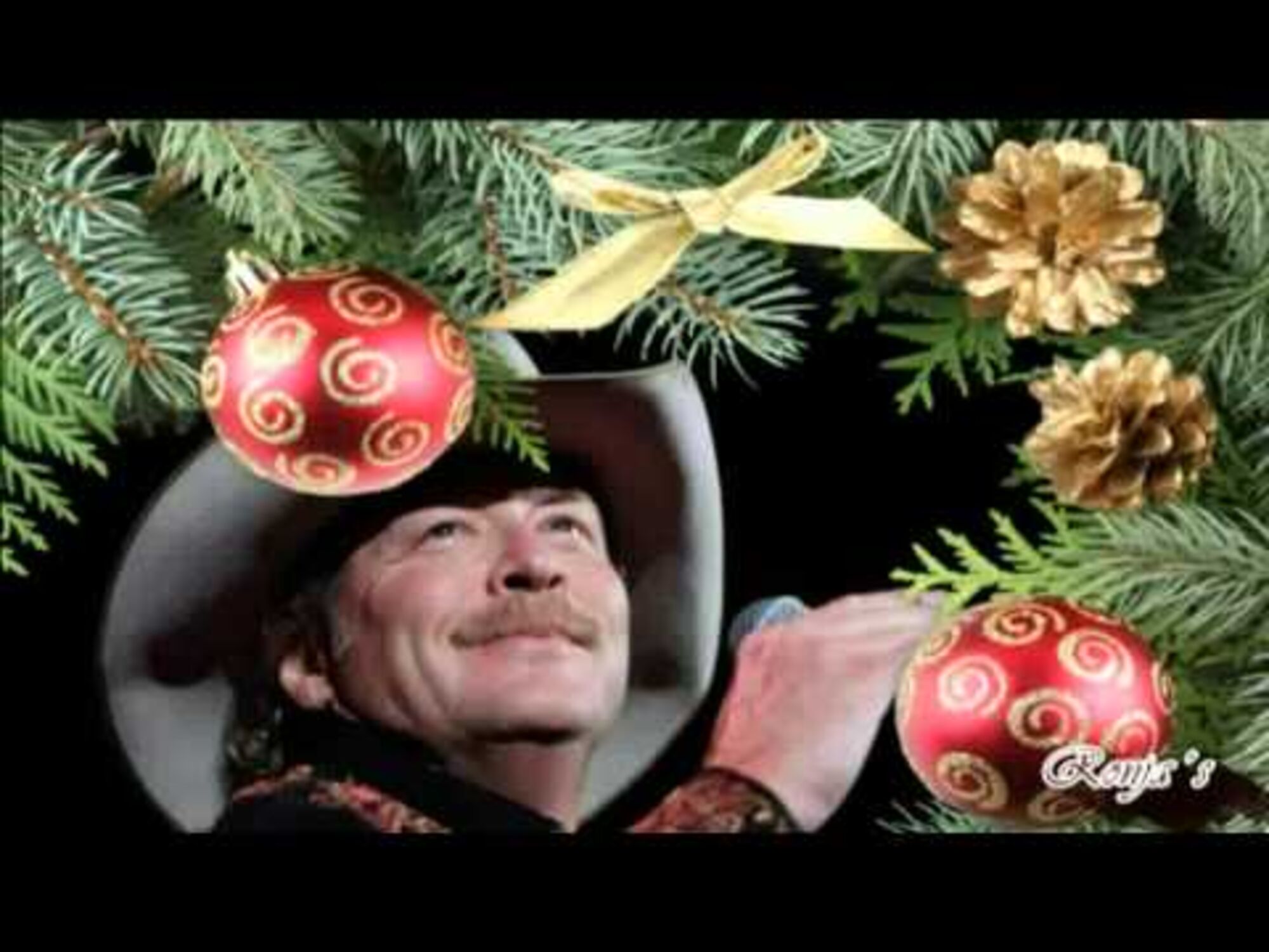 Alan Jackson -  "Honky Tonk Christmas"