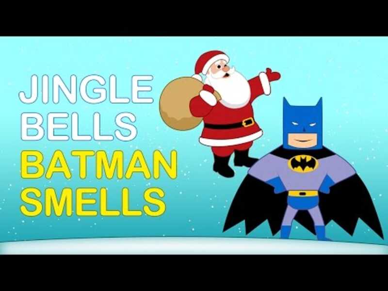 JINGLE BELLS BATMAN SMELLS: Christmas Jingle Bells. Kids Christmas Songs. Xmas Songs